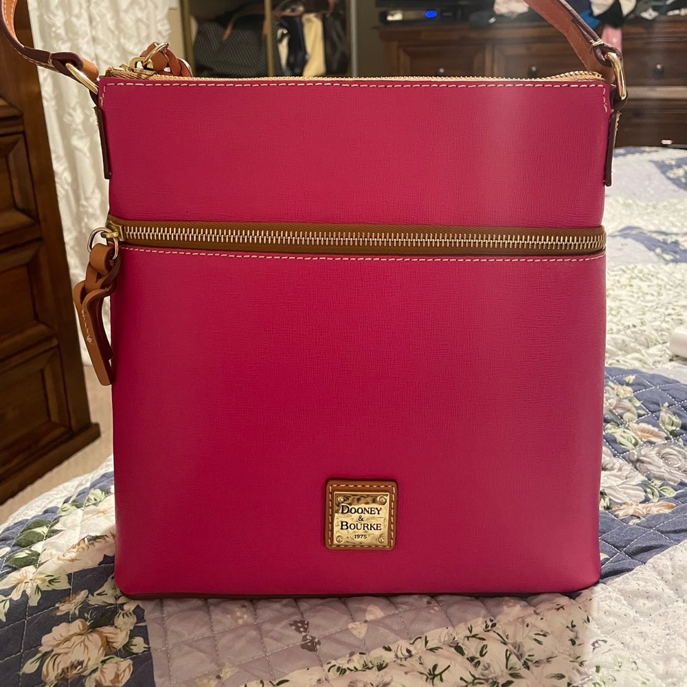 Dooney & Bourke New hot pink crossbody purse